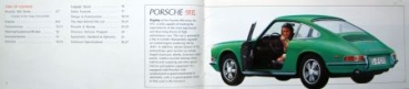 Porsche Modellprogramm 1967 Automobilprospekt (6917)